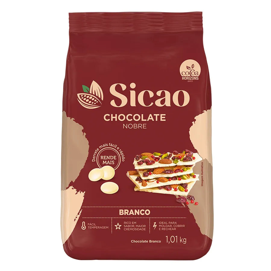 Sicao- Chocolate Branco Nobre 1kg
