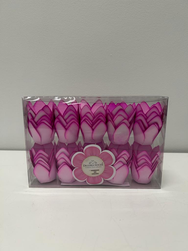 Forminha Mônaco 50un - Rosa Claro 310083