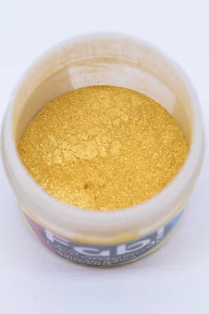 FAB- Po De Decoracao Amarelo Gema