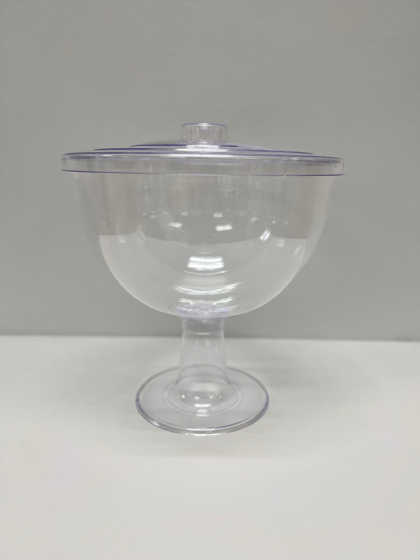 Taça de sobremesa com tampa