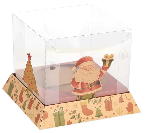 caixa panetone 100g 5un