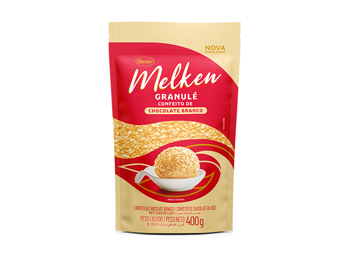 Melken White Chocolate Granule 400g