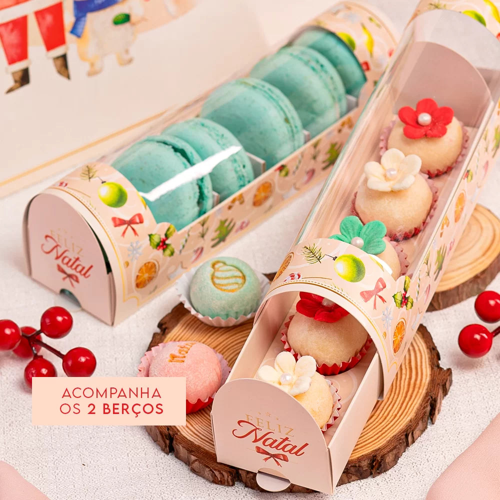 Caixa para Macarrons Alegria (10 unidades)