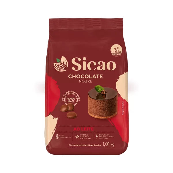 Sicao- Chocolate Ao Leite Nobre 1kg