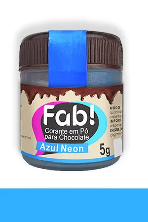 Corante para Chocolate Neon Azul