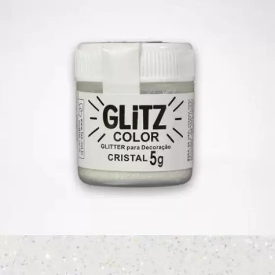 GLITZ- Glitter Para Decoracao Cristal