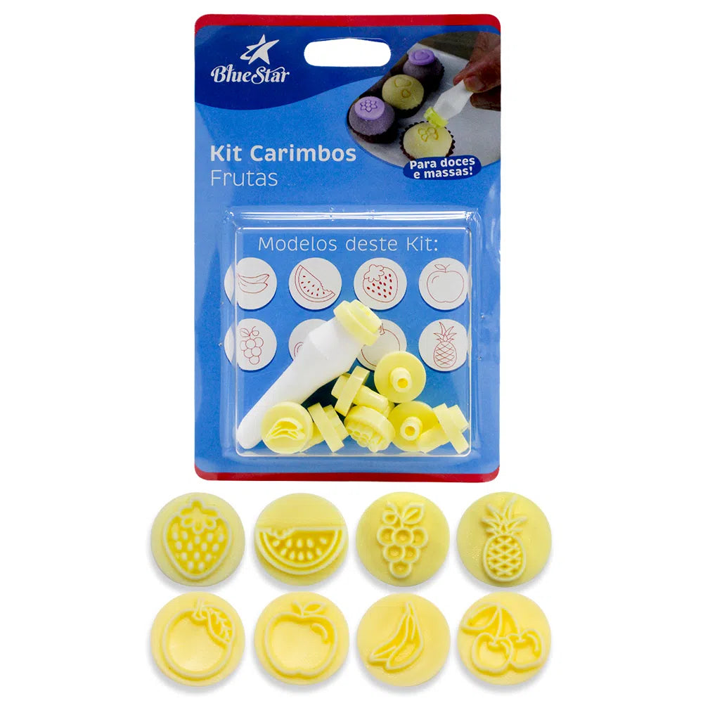 Kit Carimbos Frutas Party Express Rental