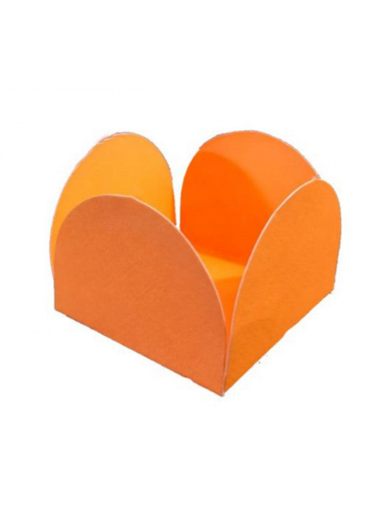 Forminha 4 petalas - Laranja 50un