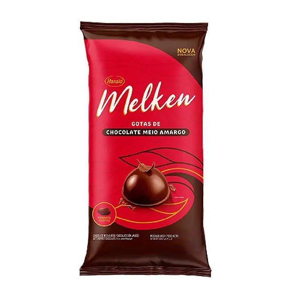Melken- Gotas Chocolate Meio Amargo