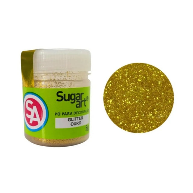 SUGAR ART - Glitter Ouro