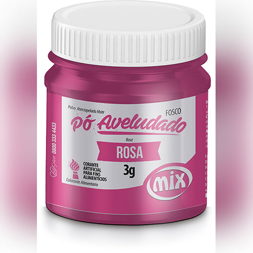 MIX - Po Aveludado Rosa
