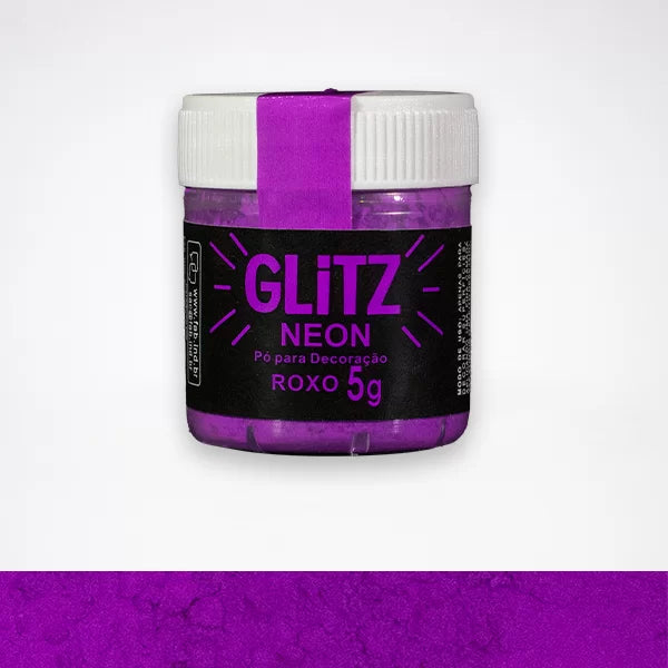 Glitz Neon Roxo