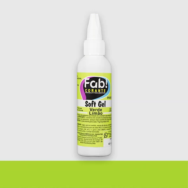 Soft Gel - Verde Limao 25g