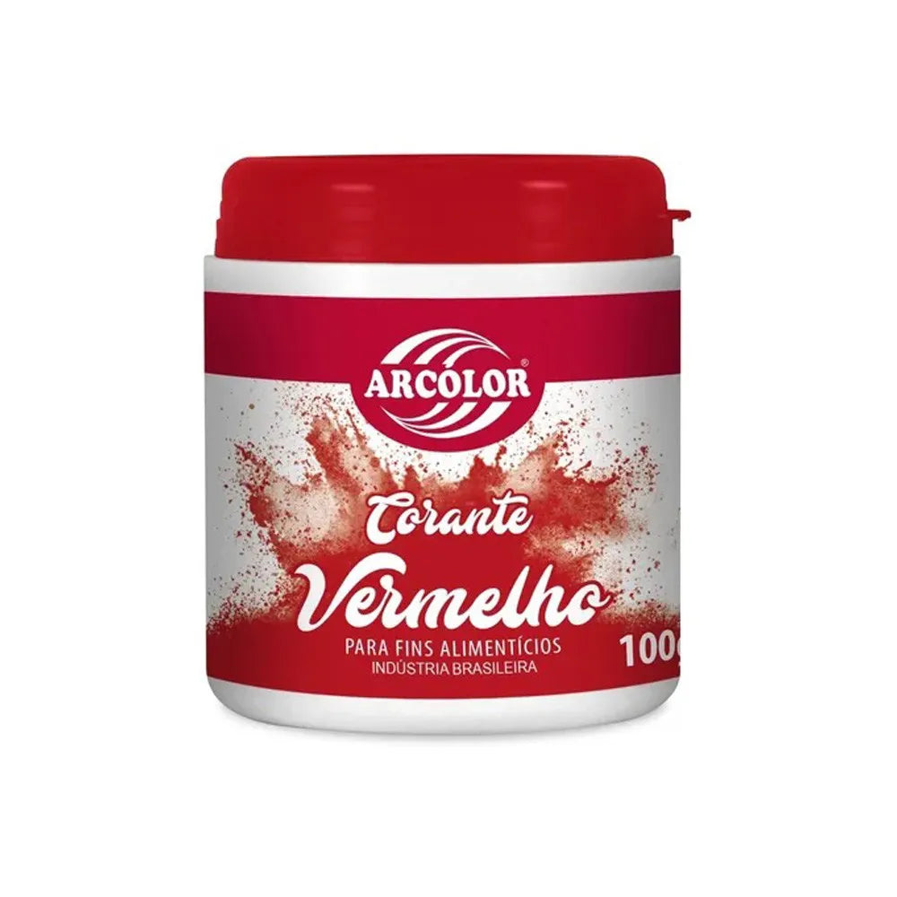 ARCOLOR - Corante Vermelho 100g