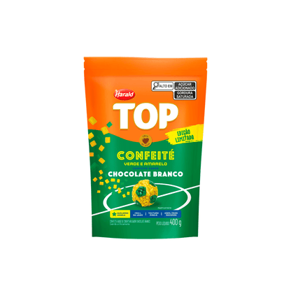 TOP CONFEITÉ - Verde e Amarelo