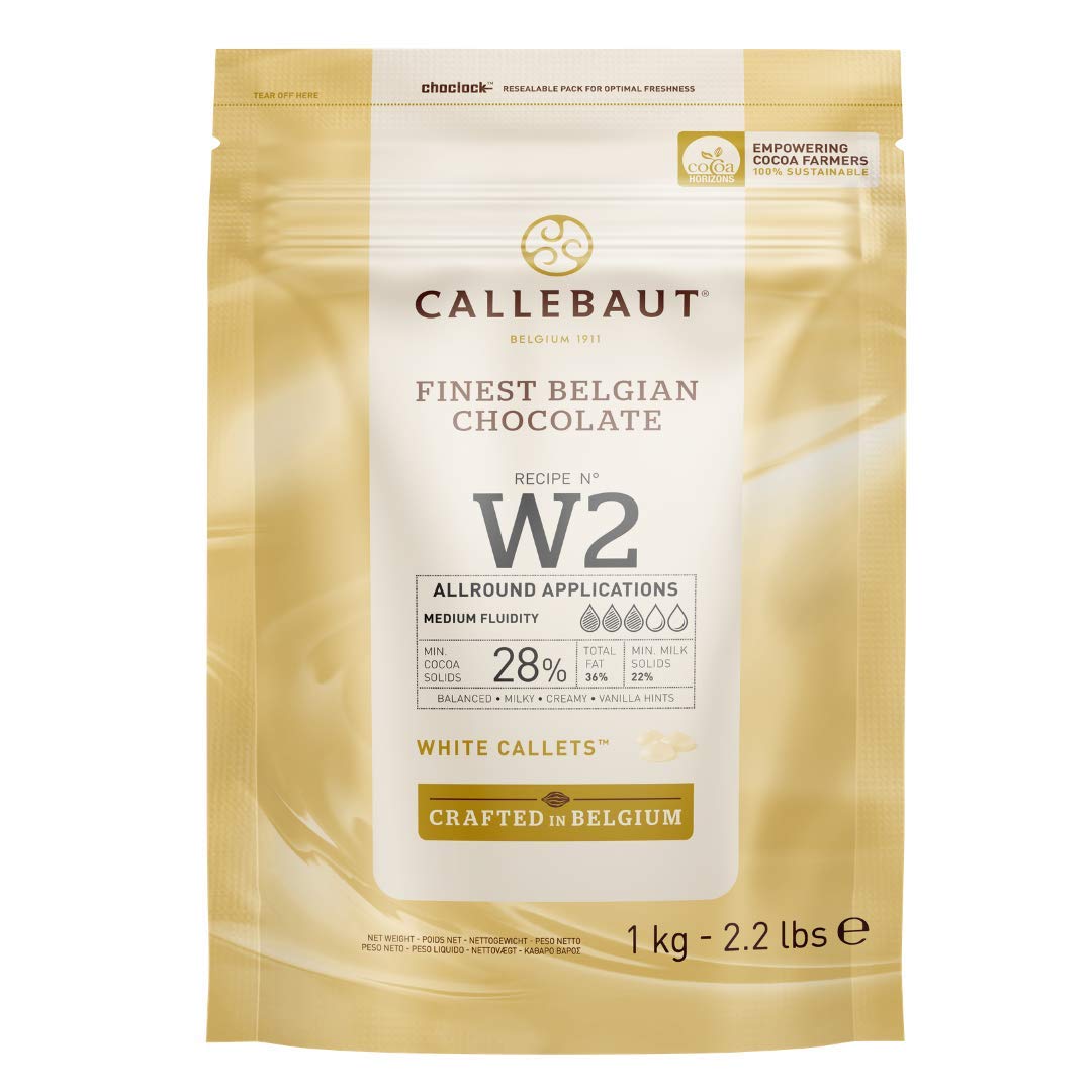 Callebaut White Chocolate 1kg