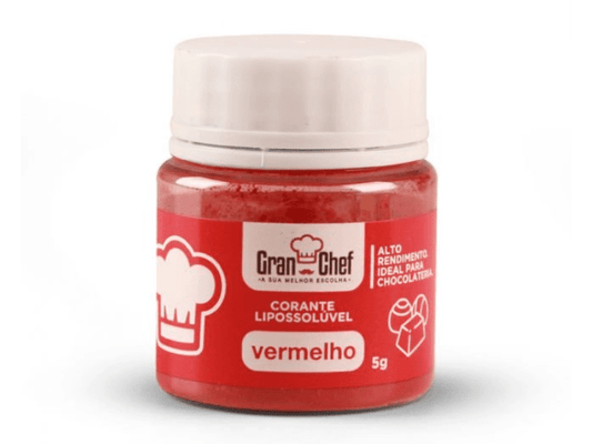 Corante Lipossoluvel Granchef Vermelho