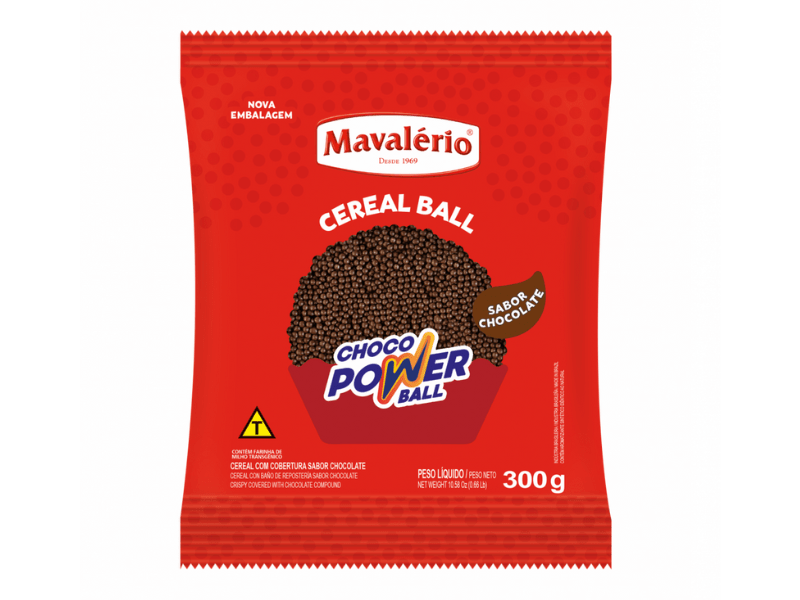 Mavalerio Cereal Ball Chocolate 300g