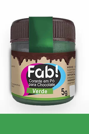 Corante para chocolate Verde