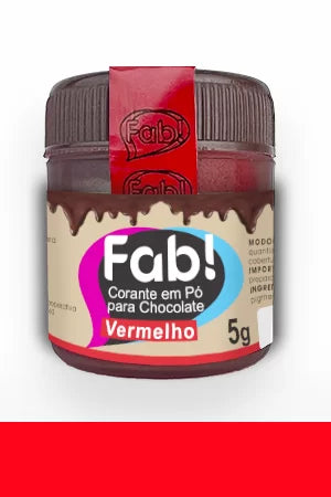 Corante para Chocolate Vermelho