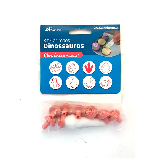 Kit Carimbos Dinossauros