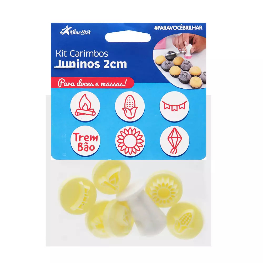 Kit Carimbos Juninos 2cm