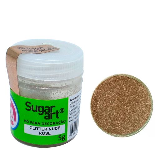 SUGAR ART - Glitter Nude Rose