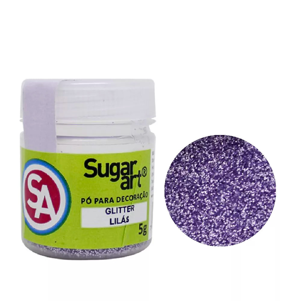 SUGAR ART - Glitter Lilas