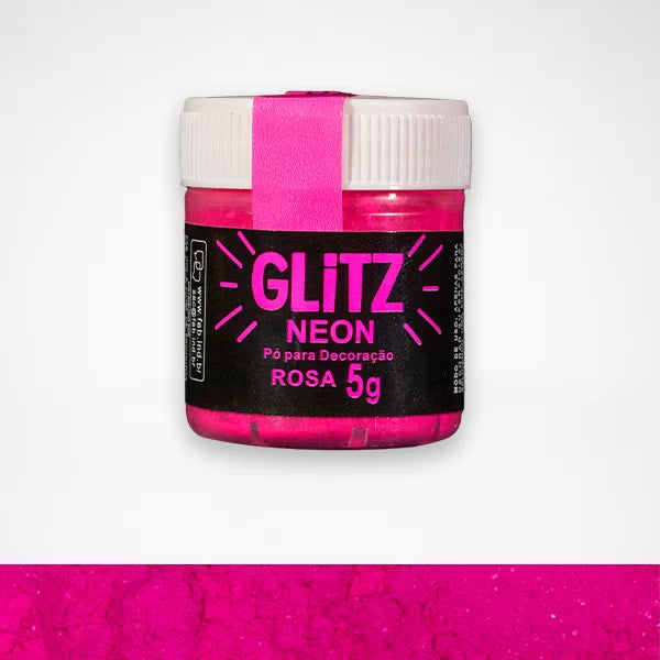 Glitz Neon Rosa