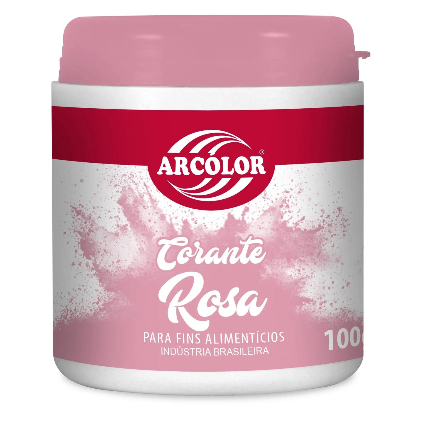 ARCOLOR - Corante Rosa 100g