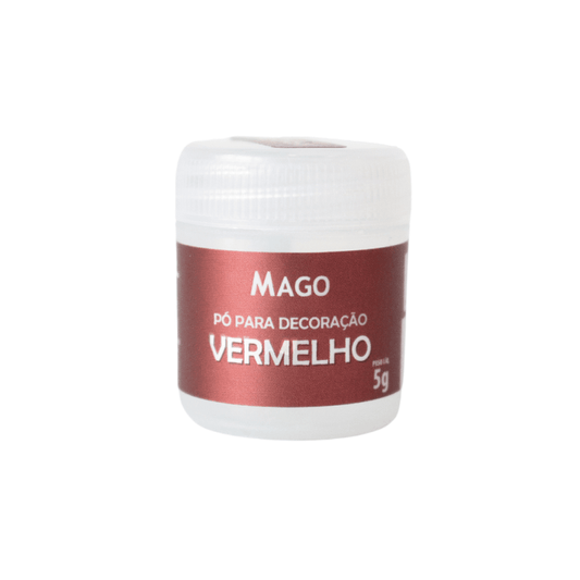 MAGO - Po De Decoracao Vermelho